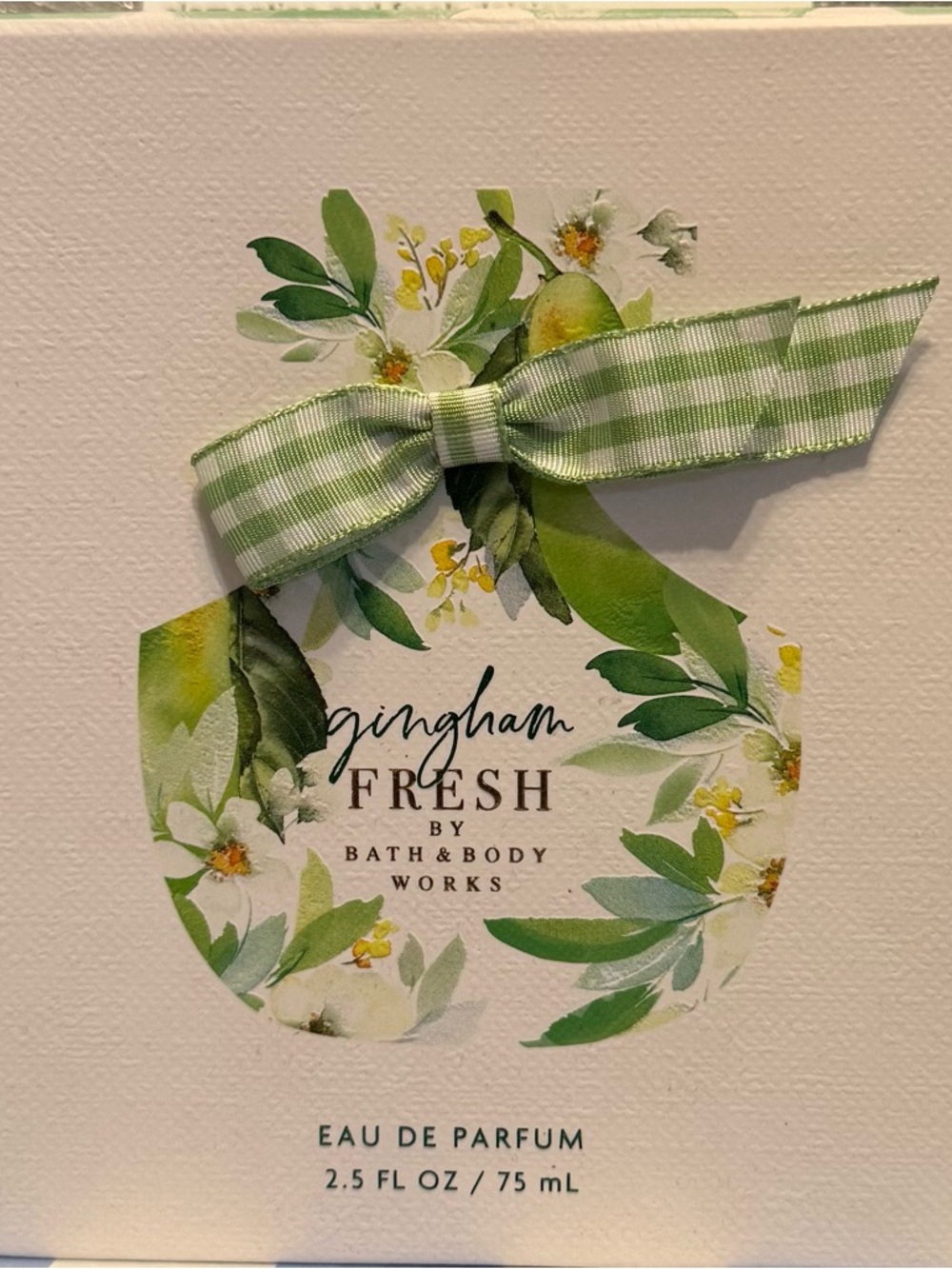 Gingham Fresh Bath & Body Works set of 5 NWT